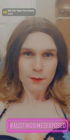 dildo exposed sissy gif