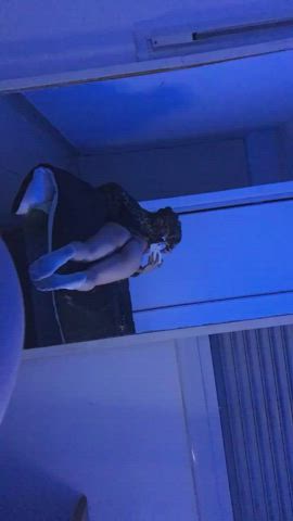 just look at me? you would never please me with that tiny clitty you have as a "dick"
