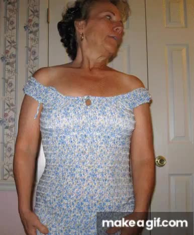 Mature Woman In Different Outfits