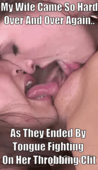 Lesbian Pussy Licking Threesome gif