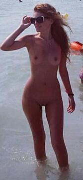 a bitch on the beach