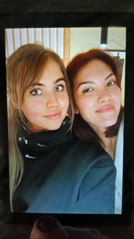 blonde brunette celebrity cum cumshot facial french gamer girl latvian tribute gif