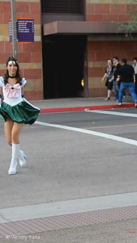 Cosplay Exhibitionism Exhibitionist Pussy gif
