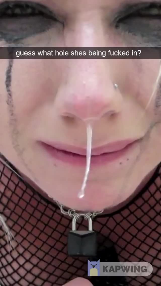 ur girl looks like shes in a lil pain