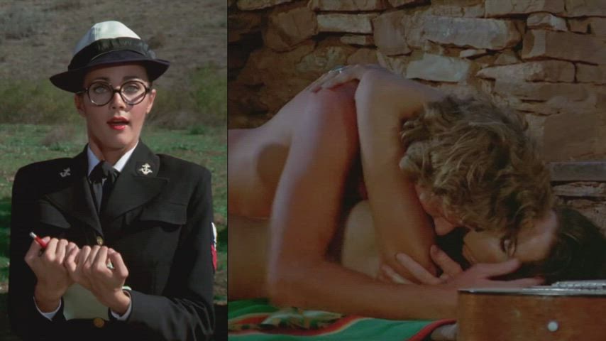 Babe Celebrity Retro Split Screen Porn Vintage gif