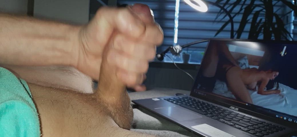Cumshot Male Masturbation Masturbating gif