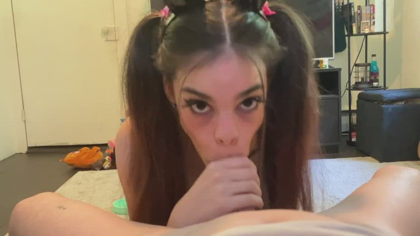 blowjob eye contact teen blowjobs legal-teens gif
