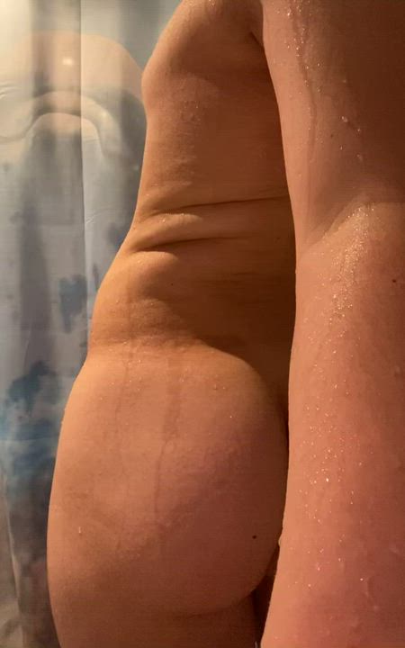 POV you caught him showering??