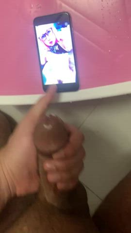 Cum On Pussy Cumshot Tribute gif