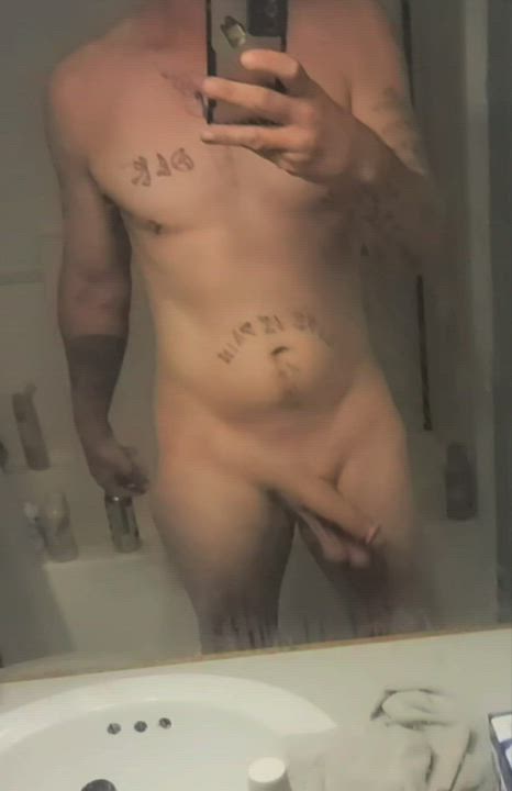 Big Balls Big Dick Slapping gif
