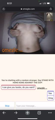 Boobs Cam Flashing gif