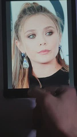 Elizabeth Olsen cum tribute