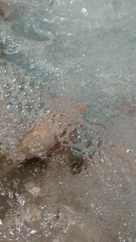 bathtub cock masturbating gif