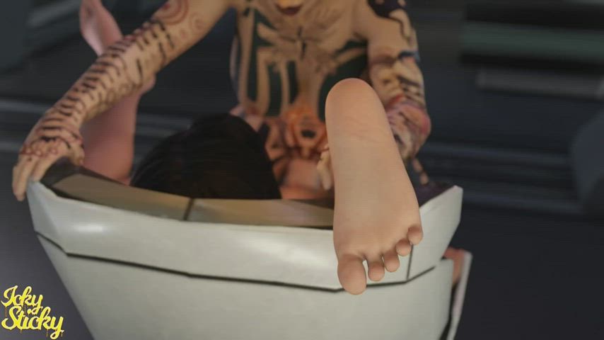 Miranda and Futa Jack (Icky Sticky) [Mass Effect]
