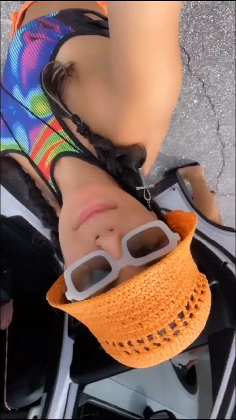 ass babe big ass booty jiggling latina model phat ass thick gif