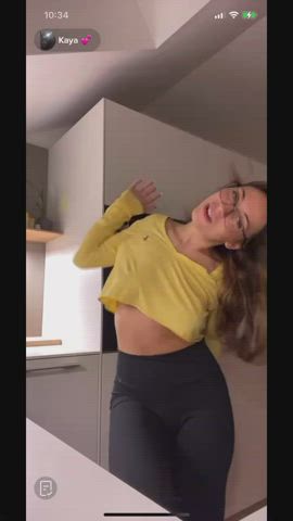 accidental nipple nipslip tiktok gif