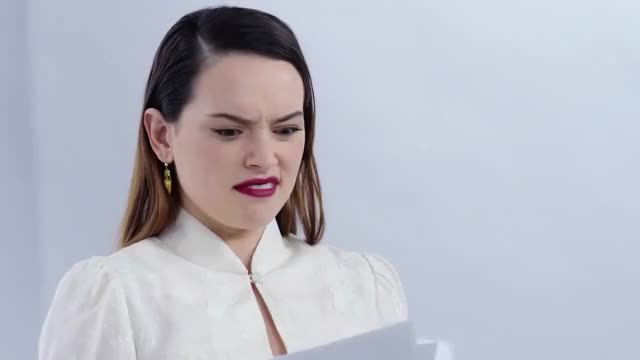 Daisy Ridley is a Work of Art