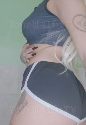 tiny slut, big ass kitty gf
