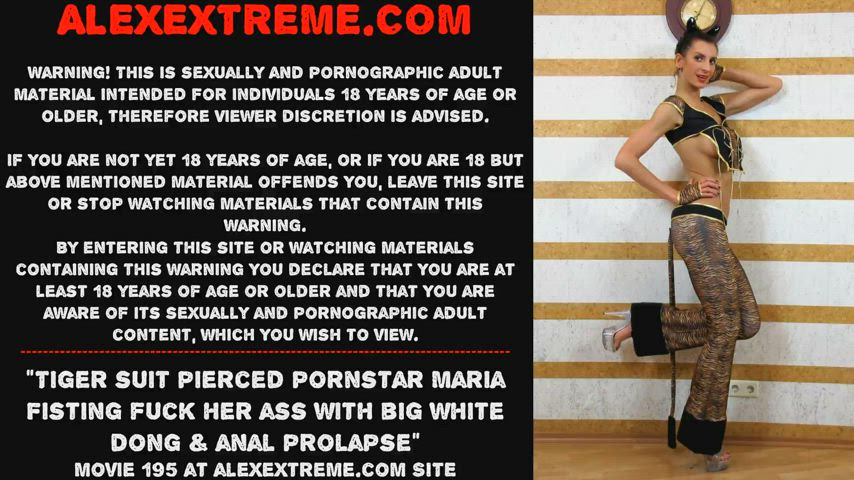 anal anal play ass boobs dildo huge dildo pierced piercing tits pierced pussy gif