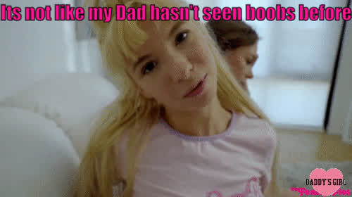 Caption Daddy Daughter gif