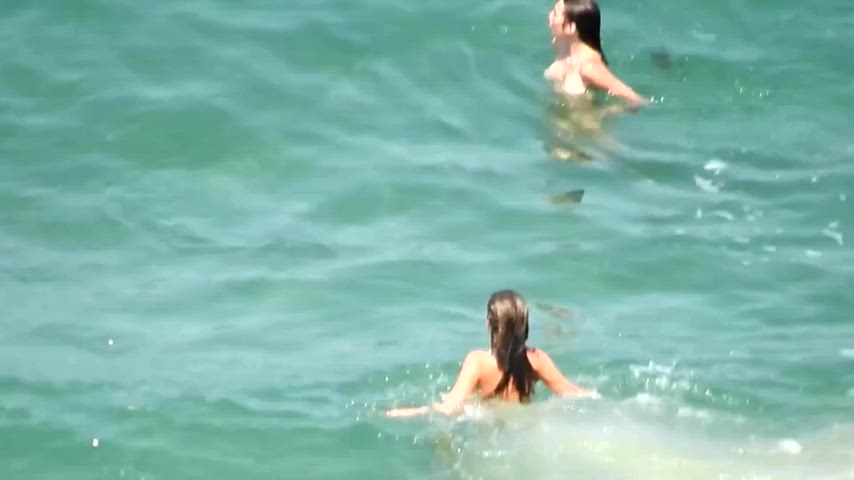 beach nude nudist gif