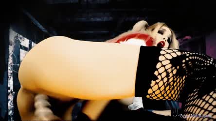 Cosplay Dildo Harley Quinn gif