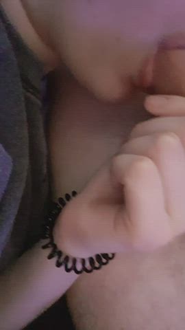 Blowjob Close Up Sucking gif