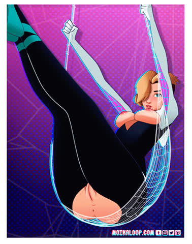 gwen spreads her legs for you