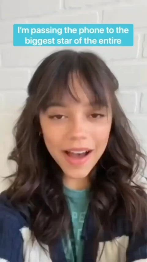 Jenna Ortega showing off her tiny little ass for us