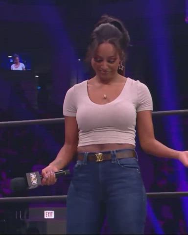 Big Tits Celebrity Wrestling gif