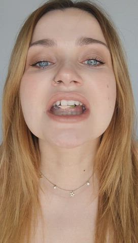giantess saliva vore gif