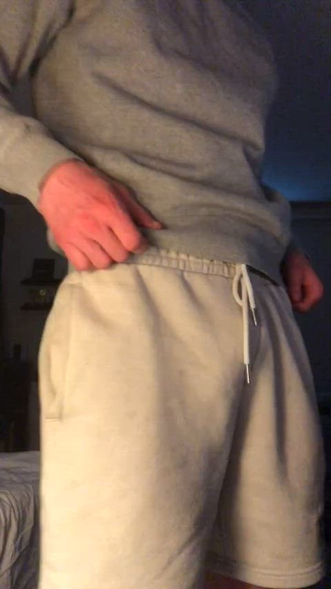 abs cock fit gooning solo strip stripping tease teasing gif