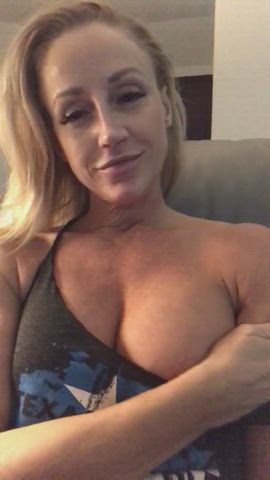 Mature Boob Play