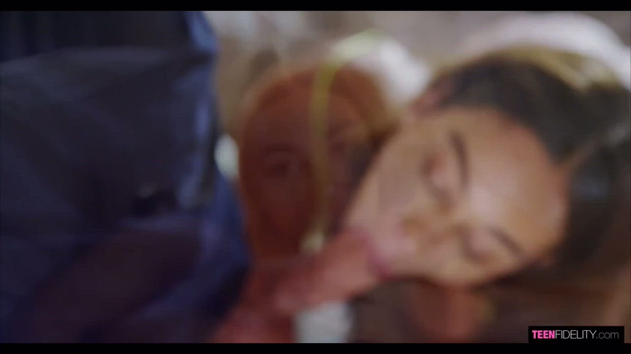 Blowjob Deepthroat Latina gif