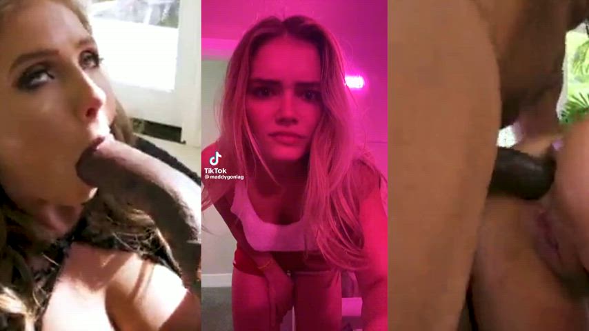 bbc babe babecock blonde interracial pmv tiktok gif