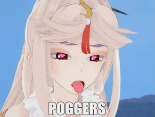 Ahegao Cowgirl Riding gif