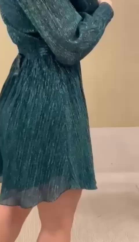 I must confess, feeling the wind blowing up my dress is a naughty little pleasure