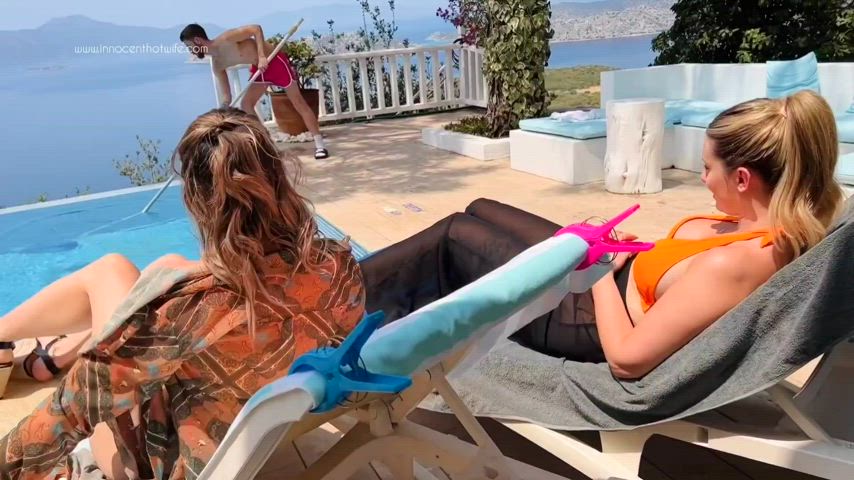 A little preview of my FMF threesome with the pool boy