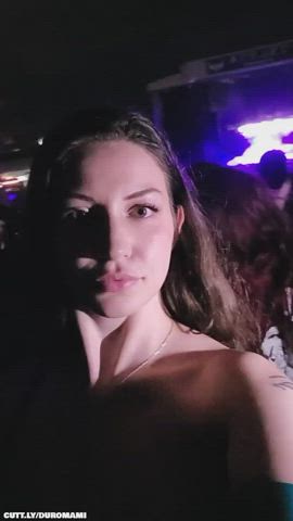 big ass big tits compilation dancing exhibitionist festival flashing public teen