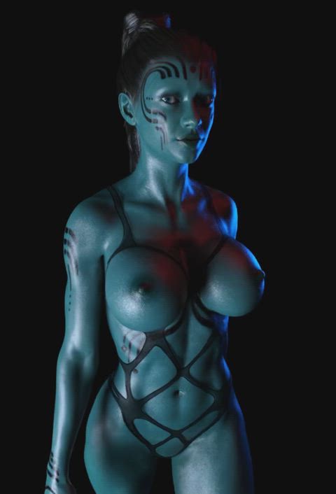 3d alien animation big tits bouncing tits huge tits natural tits rule34 tits gif
