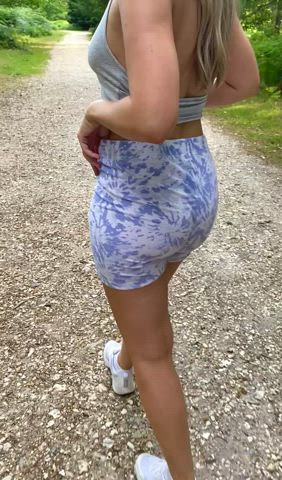 I’d definitely go hiking with her