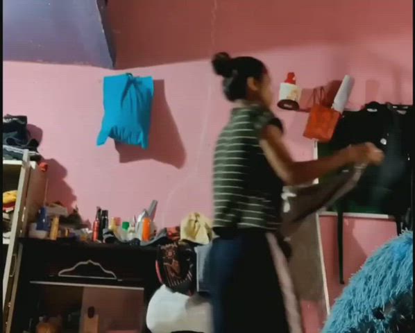 Ass Babe Bed Sex Big Tits Desi Indian Riding gif