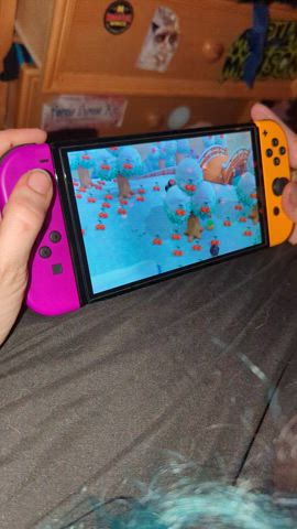 was just trying to play animal crossing >.>