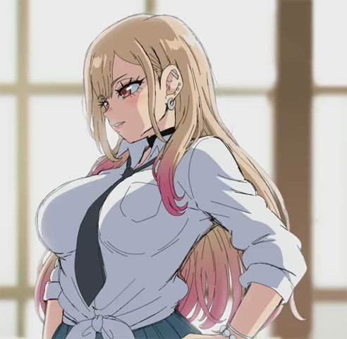 Marin teasing (lewdamone) [sono bisque doll]