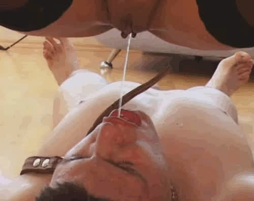 Fetish Pee Swallowing gif
