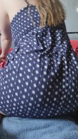 Older men looking up my dress turns me on