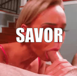 make sure it gets all the way down your throat 😉