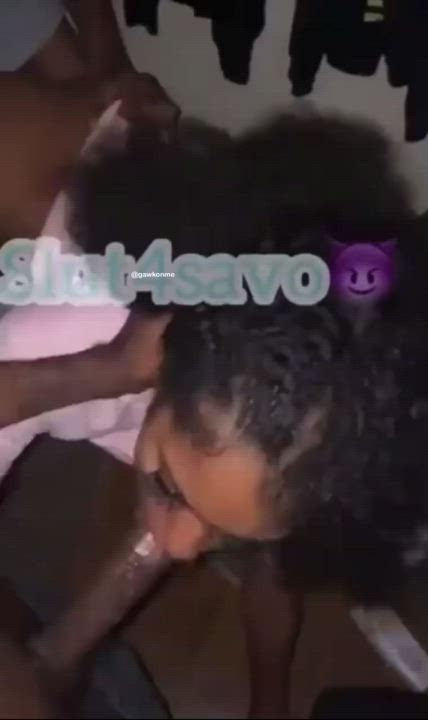 Blowjob Deepthroat Trainer gif
