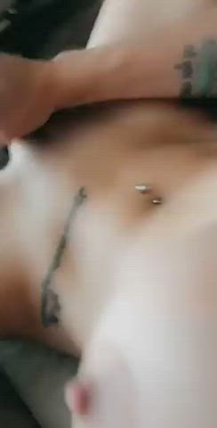 Cum Cumshot Masturbating Trans gif