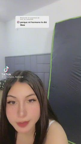 BBC Big Ass Homemade Hotwife Sister Teen TikTok White Girl Wife gif